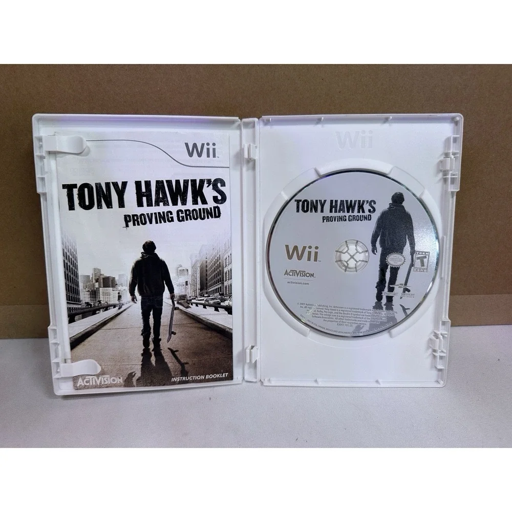 Tony Hawk's Proving Ground (Nintendo Wii, 2007) with manual